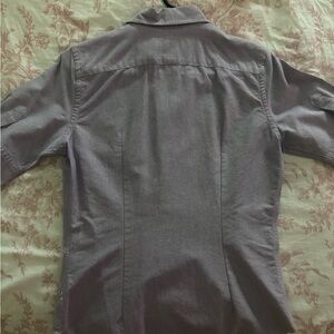 Polo by Ralph Lauren Women's Gray Button Down Shirt